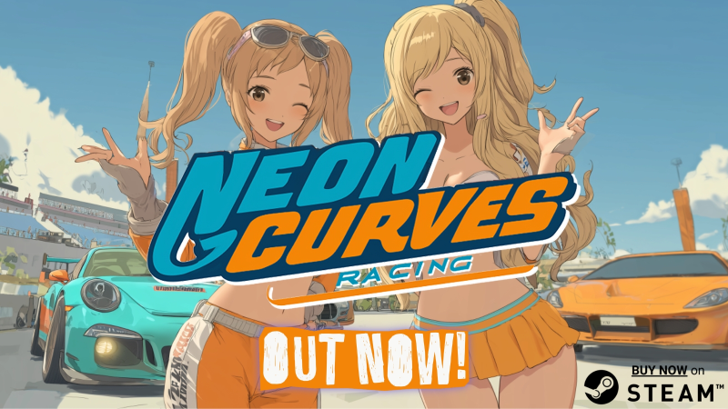 霓虹弯道赛车 / Neon Curves Racing 简体中文版-软壳源码网